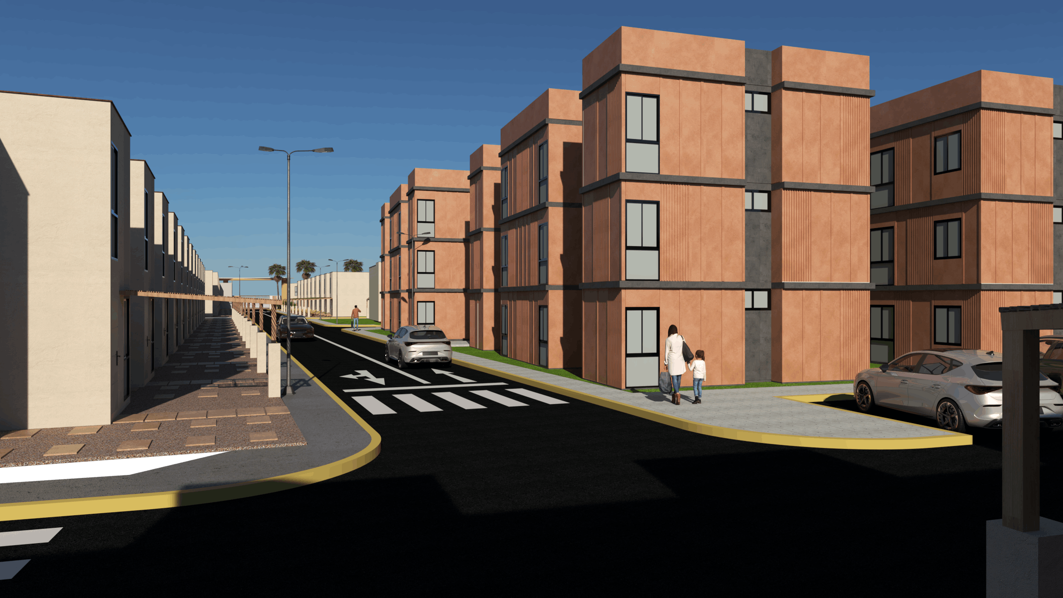 Torres y casas
